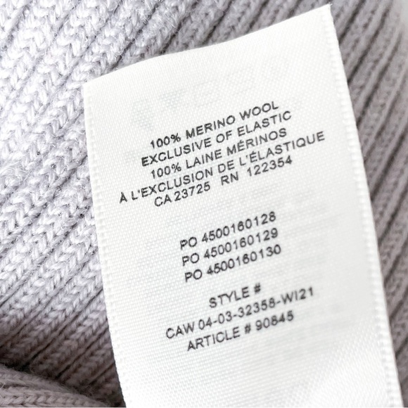 WILFRED Ribbed Crop Turtleneck Sweater - Picture 8 of 12